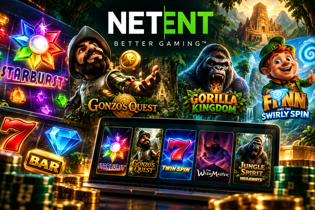 NetEnt Slot Oyunları: Sektörün Kurucu İsimlerinden Birisi
